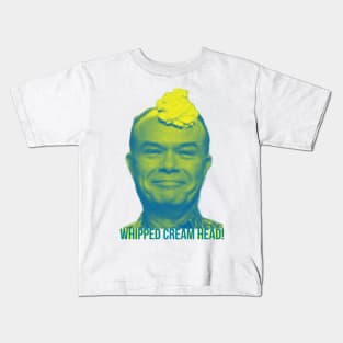 Whipped Cream Head! Kids T-Shirt